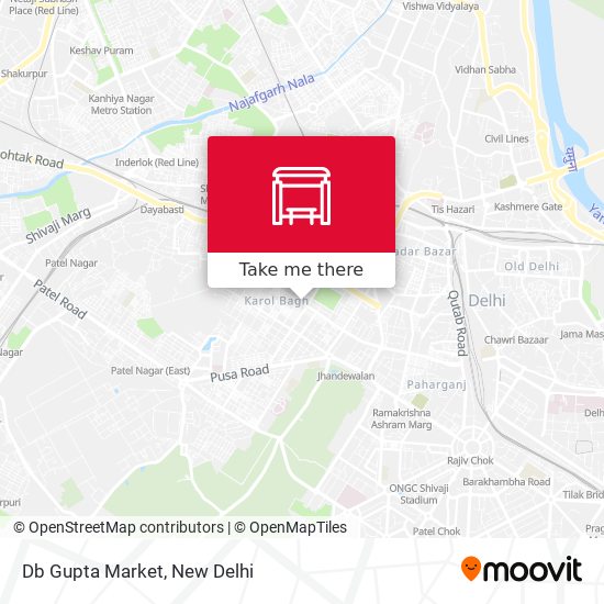 Db Gupta Market map