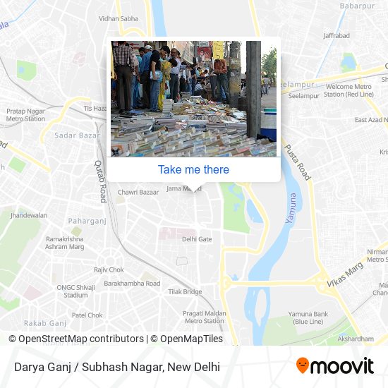 Darya Ganj / Subhash Nagar map