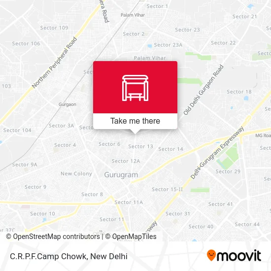 C.R.P.F.Camp Chowk map