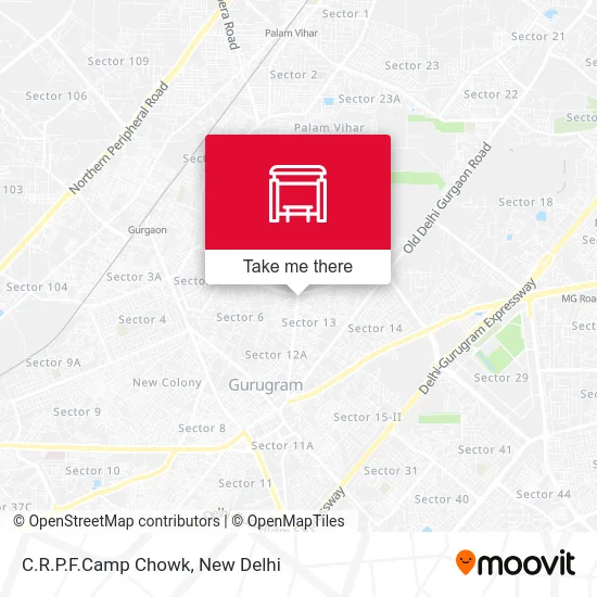 C.R.P.F.Camp Chowk map