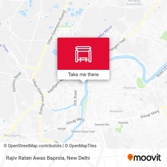 Rajiv Ratan Awas Baprola map