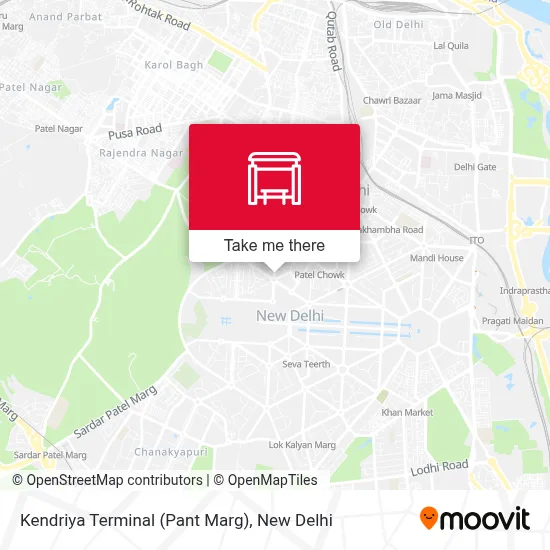 Kendriya Terminal (Pant Marg) map