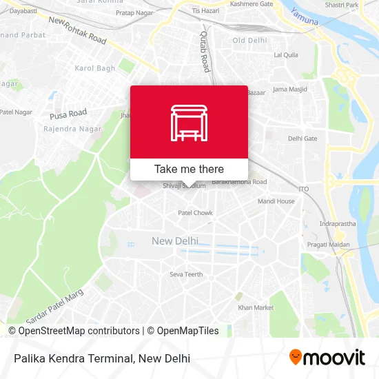 Palika Kendra Terminal map