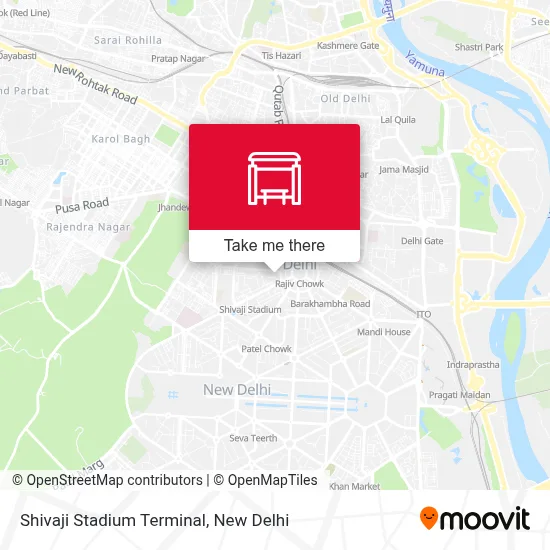 Shivaji Stadium Terminal map