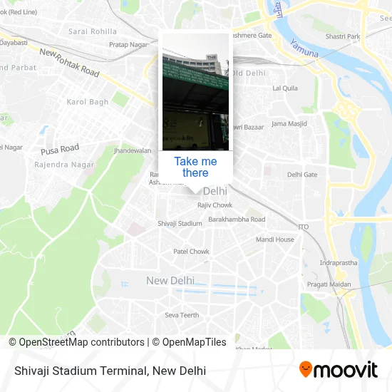 Shivaji Stadium Terminal map
