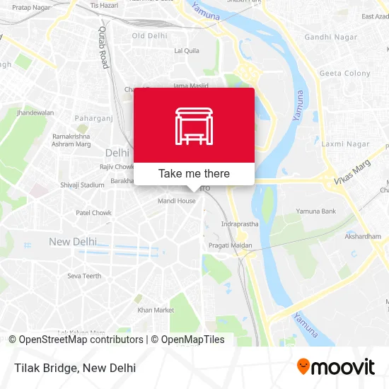 Tilak Bridge map