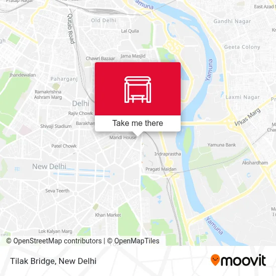 Tilak Bridge map