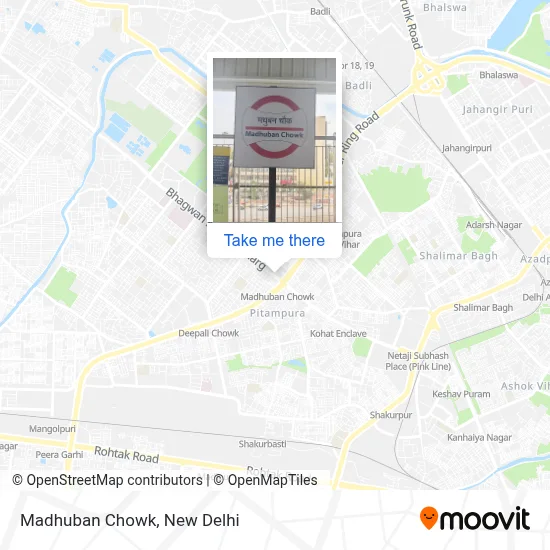 Madhuban Chowk map