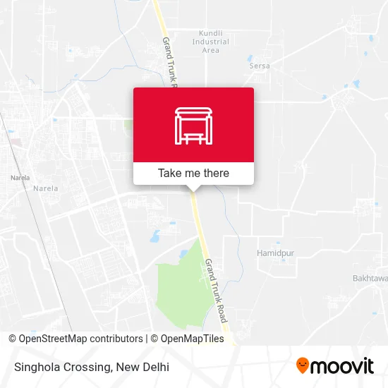 Singhola Crossing map