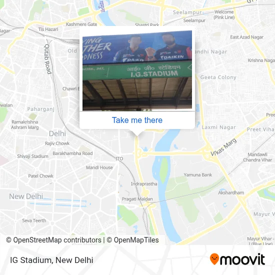 IG Stadium map