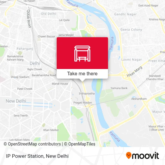 IP Power Station map