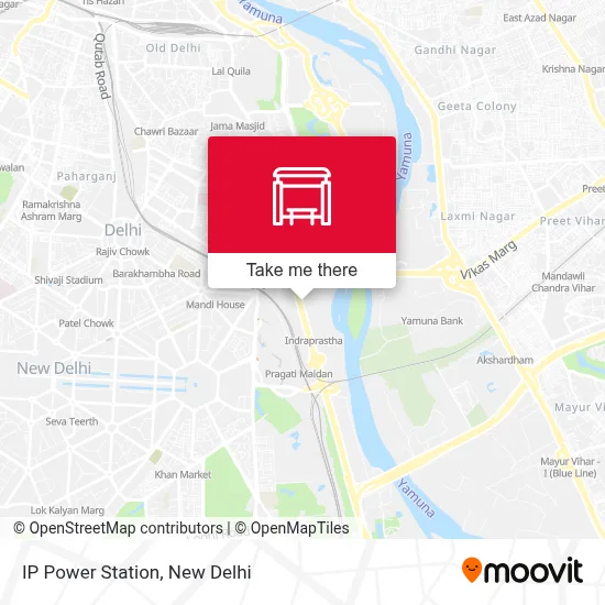 IP Power Station map