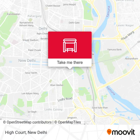 High Court map