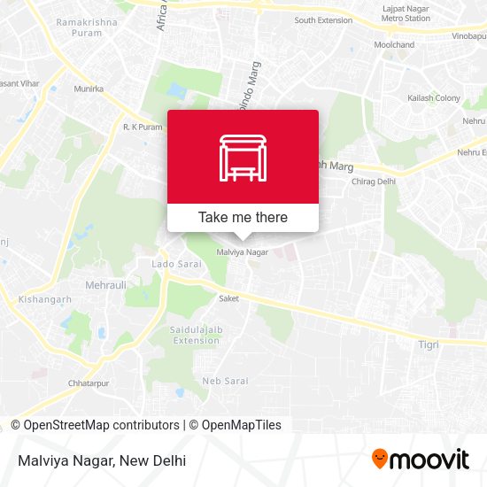 Malviya Nagar map