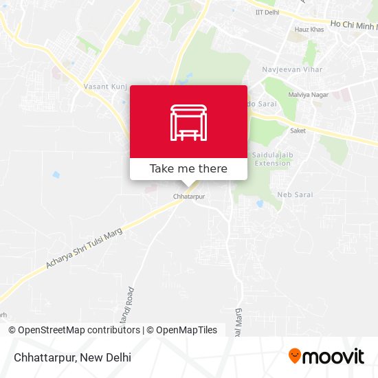 Chhattarpur map