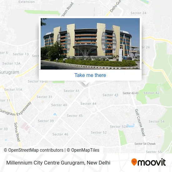 Millennium City Centre Gurugram map