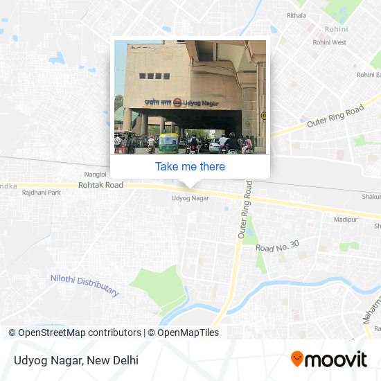 Udyog Nagar map