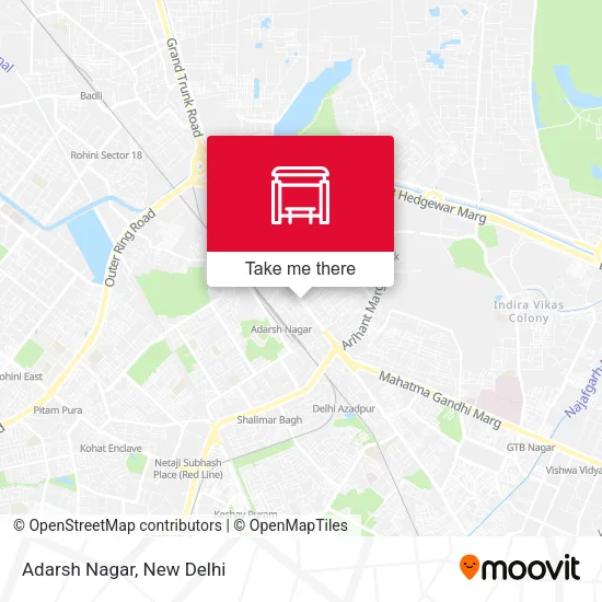Adarsh Nagar map
