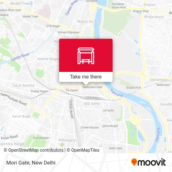 Mori Gate map