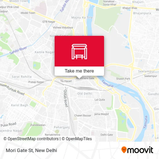 Mori Gate St map