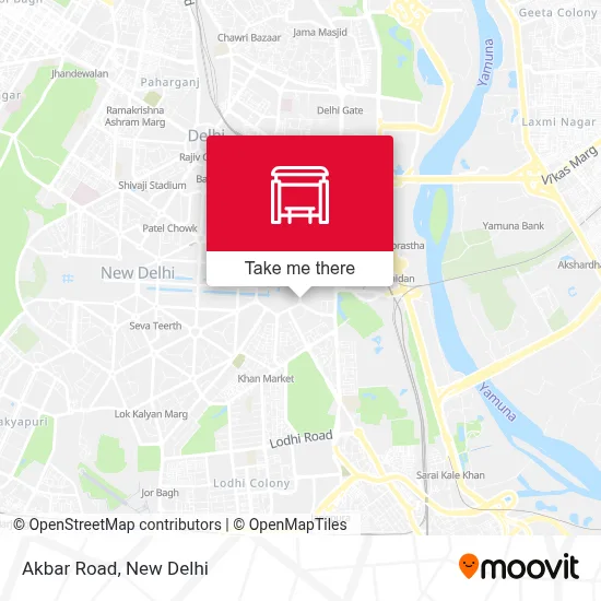 Akbar Road map