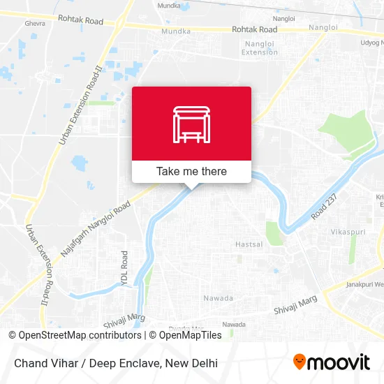 Chand Vihar / Deep Enclave map