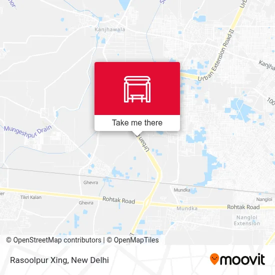 Rasoolpur Xing map