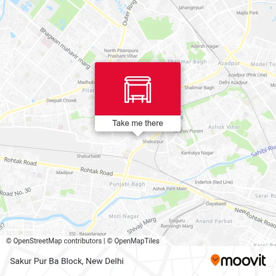 Sakur Pur Ba Block map