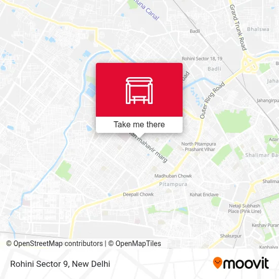 Rohini Sec-9 map