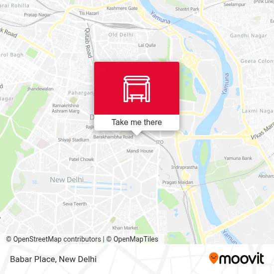 Babar Place map