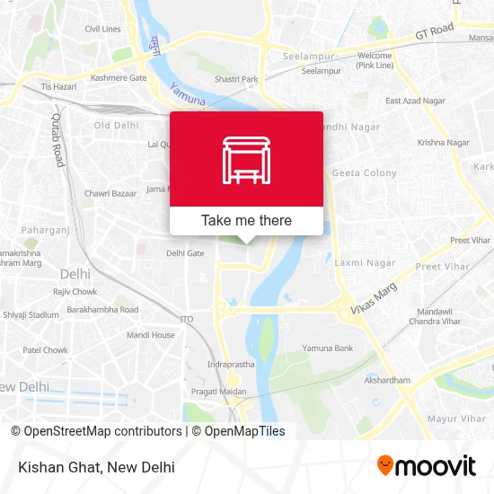 Kishan Ghat map