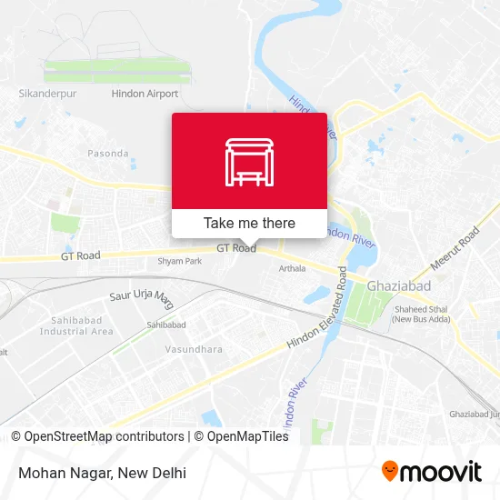 Mohan Nagar map