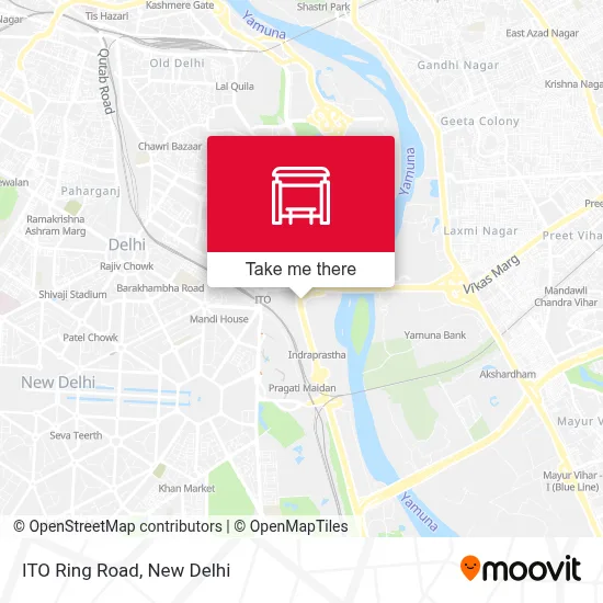 ITO Ring Road map