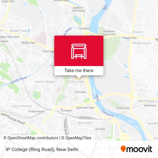 IP College (Ring Road) map
