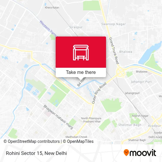 Rohini Sec15 map