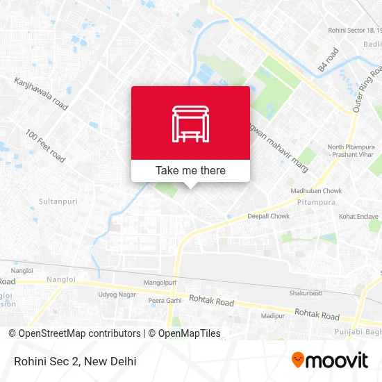 Rohini Sec 2 map