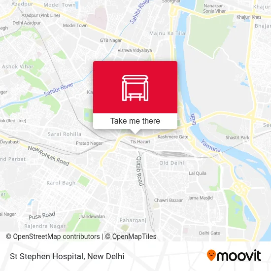 St Stephen Hospital map