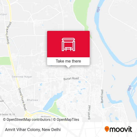 Amrit Vihar Colony map
