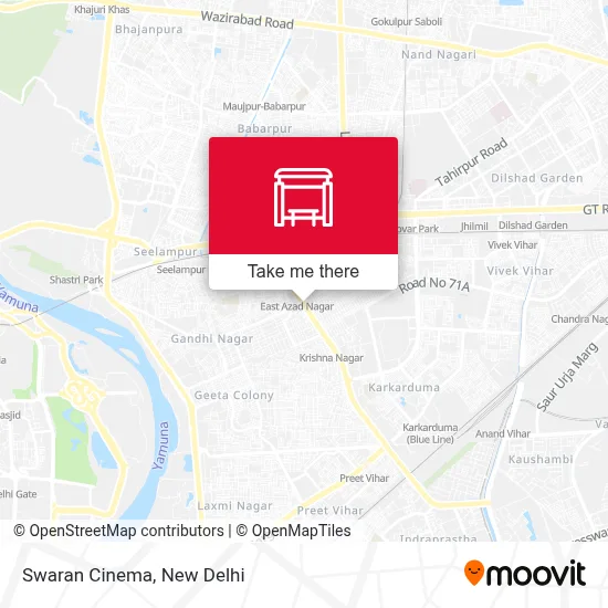 Swaran Cinema map