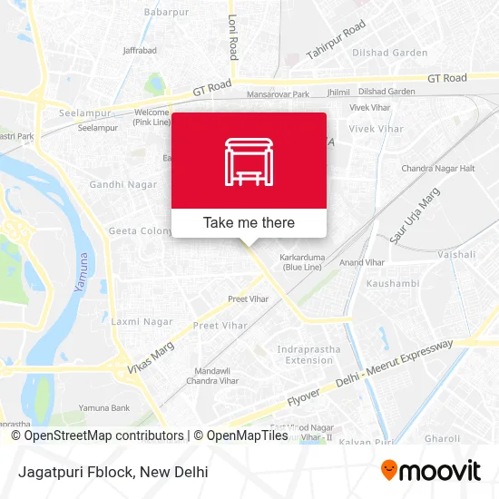 Jagatpuri Fblock map