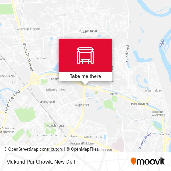 Mukund Pur Chowk map