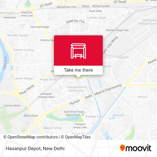 Hasanpur Depot map
