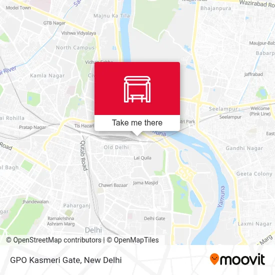 GPO Kasmeri Gate map