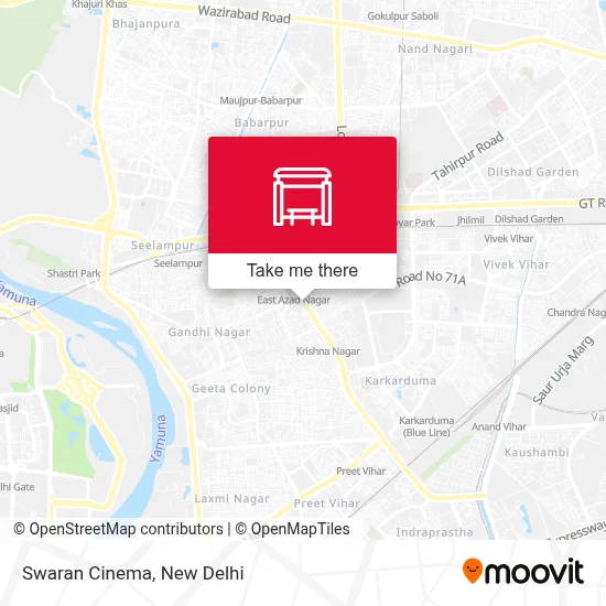 Swaran Cinema map