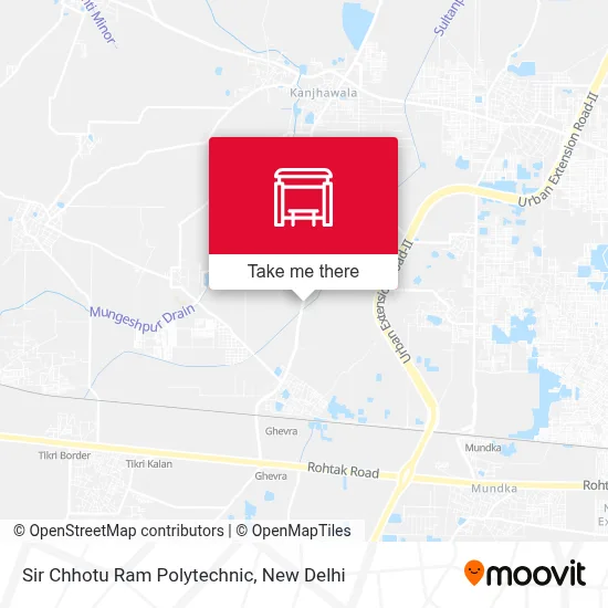 Sir Chhotu Ram Polytechnic map