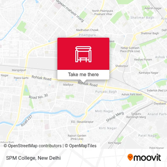 SPM College map