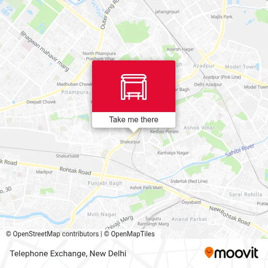 Telephone Exchange map