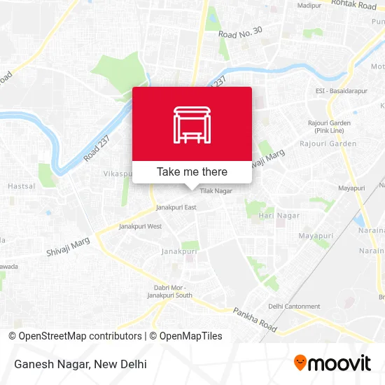 Ganesh Nagar map