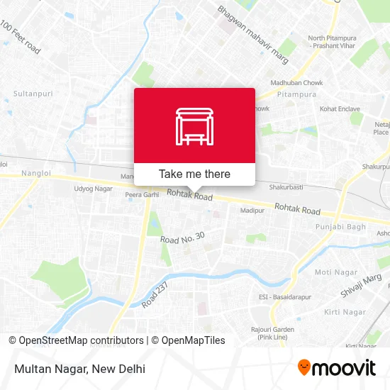 Multan Nagar map