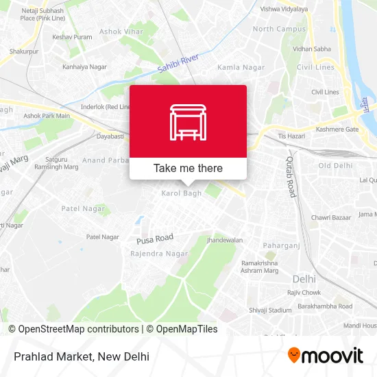 Prahlad Market map